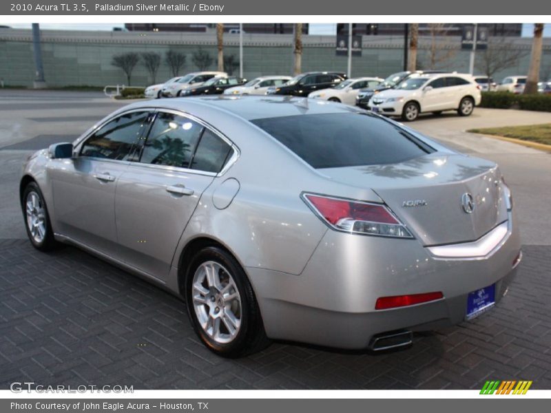 Palladium Silver Metallic / Ebony 2010 Acura TL 3.5