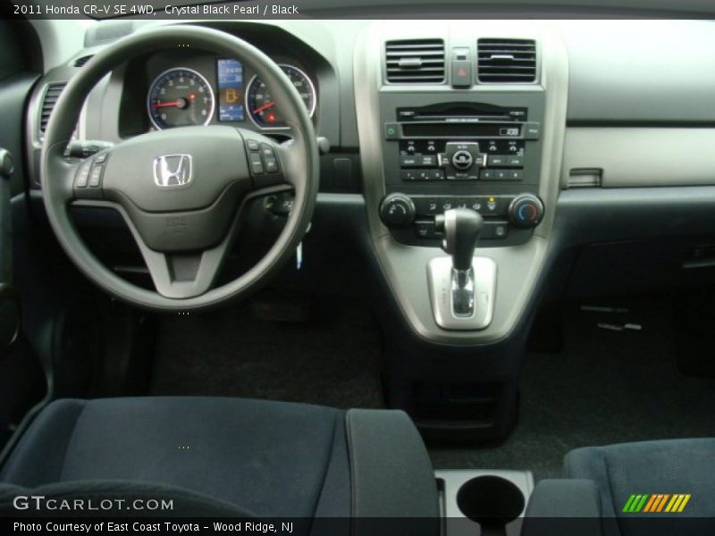Crystal Black Pearl / Black 2011 Honda CR-V SE 4WD