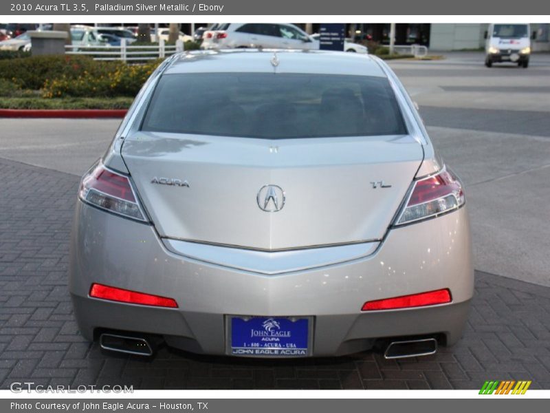 Palladium Silver Metallic / Ebony 2010 Acura TL 3.5