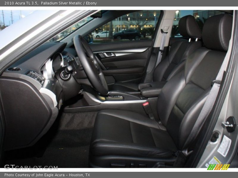 Palladium Silver Metallic / Ebony 2010 Acura TL 3.5