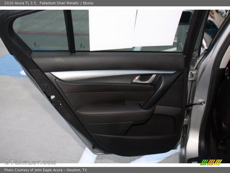 Palladium Silver Metallic / Ebony 2010 Acura TL 3.5