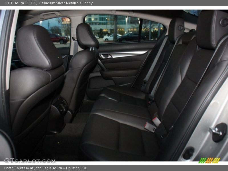 Palladium Silver Metallic / Ebony 2010 Acura TL 3.5