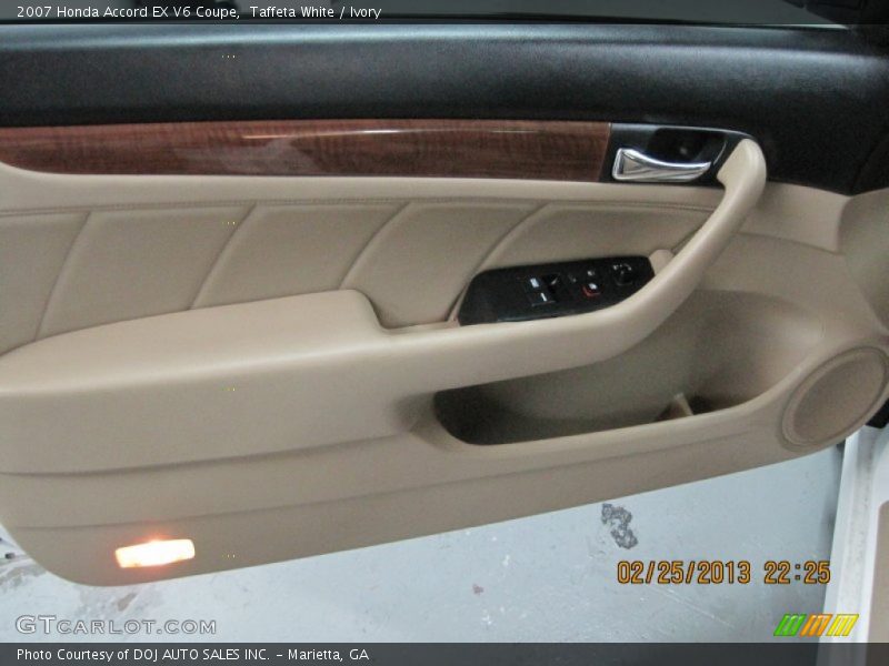 Taffeta White / Ivory 2007 Honda Accord EX V6 Coupe