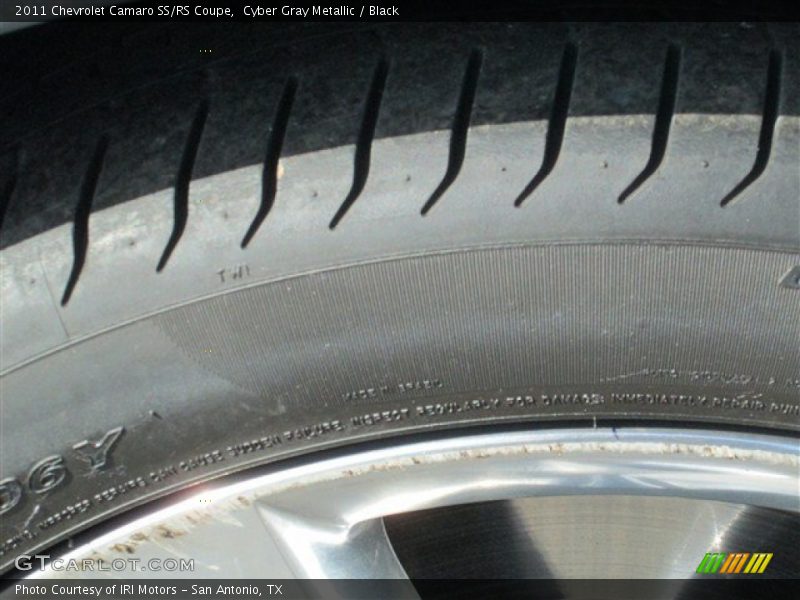 Cyber Gray Metallic / Black 2011 Chevrolet Camaro SS/RS Coupe