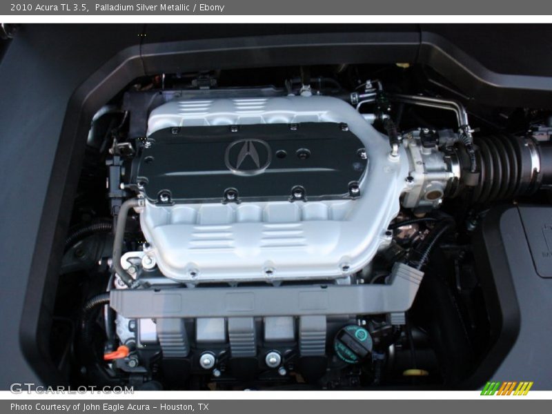 Palladium Silver Metallic / Ebony 2010 Acura TL 3.5