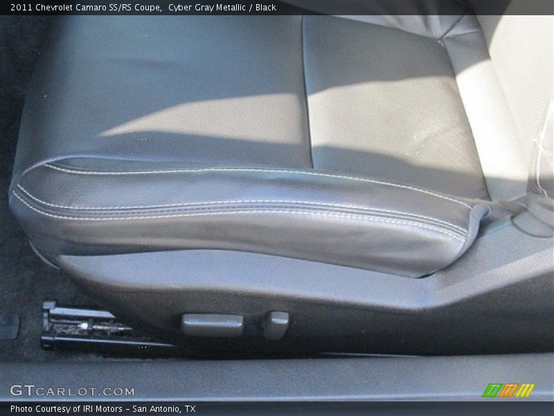 Cyber Gray Metallic / Black 2011 Chevrolet Camaro SS/RS Coupe