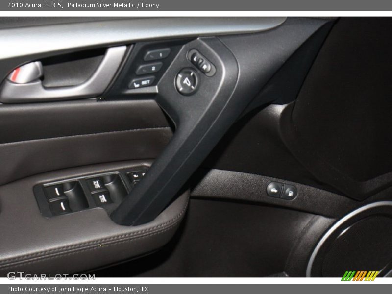 Palladium Silver Metallic / Ebony 2010 Acura TL 3.5
