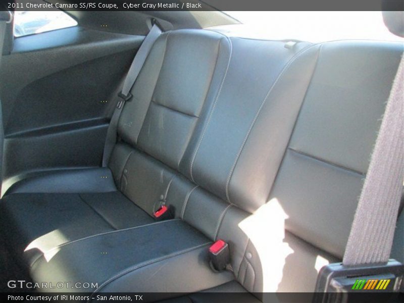 Cyber Gray Metallic / Black 2011 Chevrolet Camaro SS/RS Coupe
