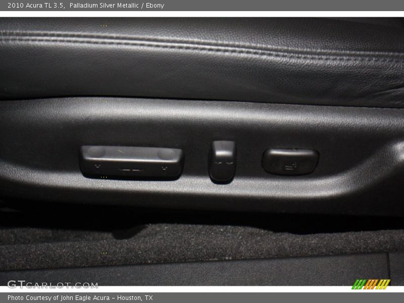 Palladium Silver Metallic / Ebony 2010 Acura TL 3.5