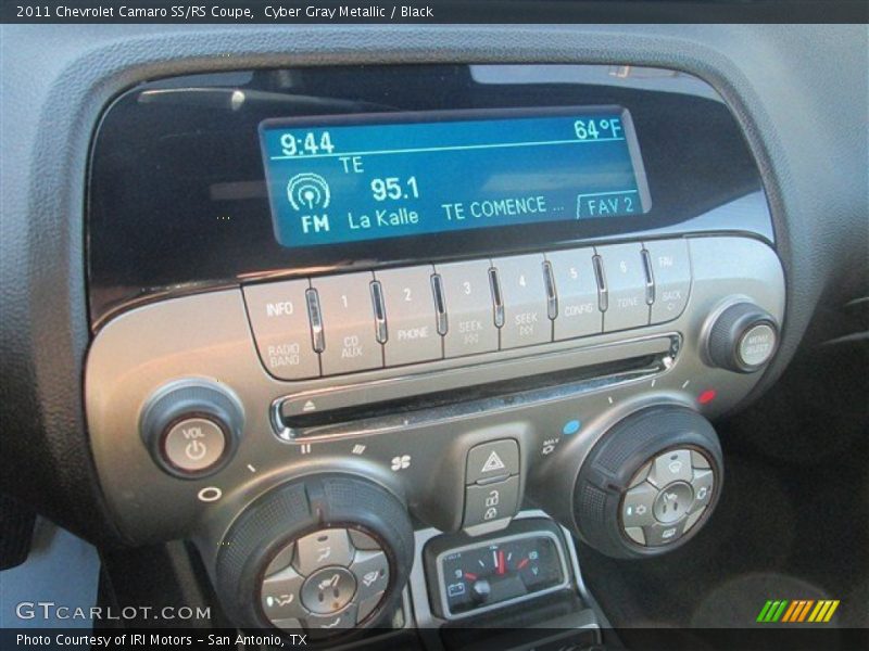 Cyber Gray Metallic / Black 2011 Chevrolet Camaro SS/RS Coupe