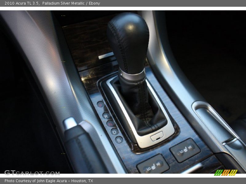 Palladium Silver Metallic / Ebony 2010 Acura TL 3.5