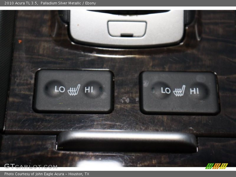 Palladium Silver Metallic / Ebony 2010 Acura TL 3.5