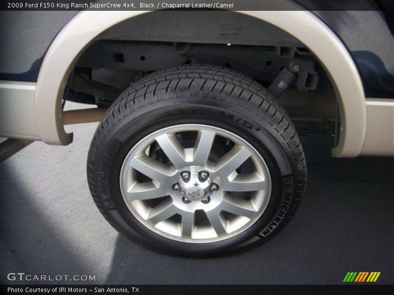 Black / Chaparral Leather/Camel 2009 Ford F150 King Ranch SuperCrew 4x4