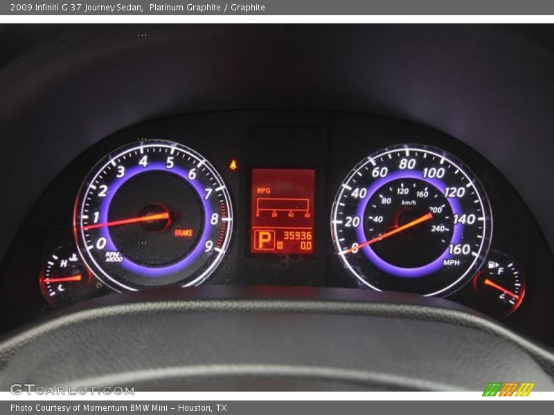 Platinum Graphite / Graphite 2009 Infiniti G 37 Journey Sedan