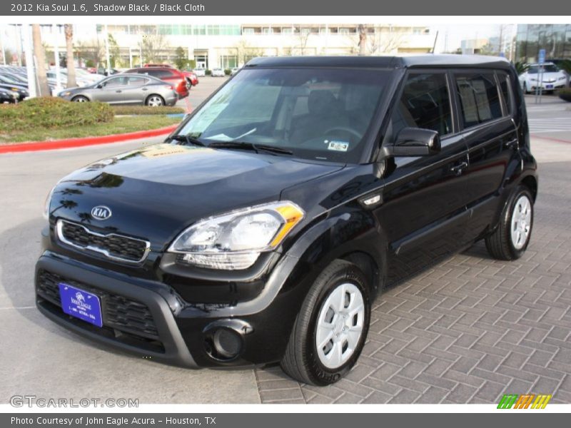 Shadow Black / Black Cloth 2012 Kia Soul 1.6