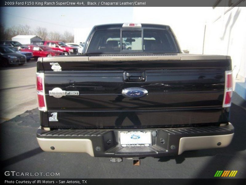 Black / Chaparral Leather/Camel 2009 Ford F150 King Ranch SuperCrew 4x4