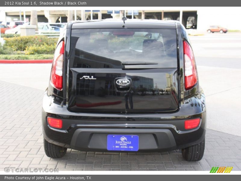 Shadow Black / Black Cloth 2012 Kia Soul 1.6