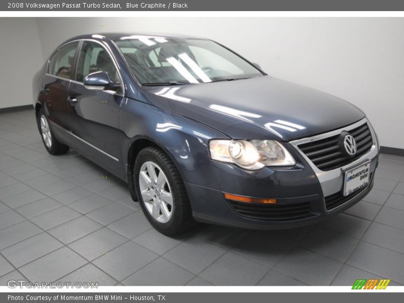 Blue Graphite / Black 2008 Volkswagen Passat Turbo Sedan