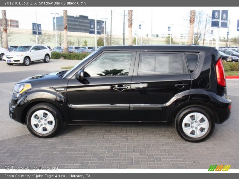 Shadow Black / Black Cloth 2012 Kia Soul 1.6