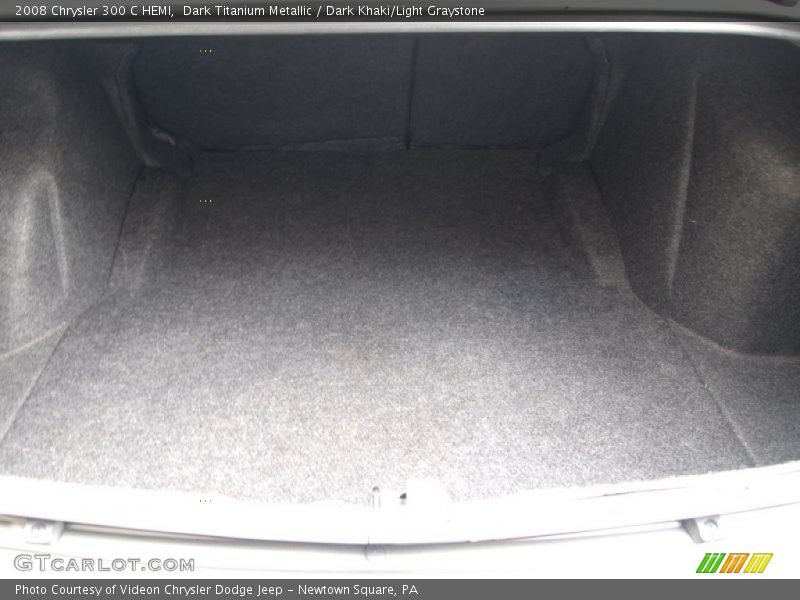 Dark Titanium Metallic / Dark Khaki/Light Graystone 2008 Chrysler 300 C HEMI