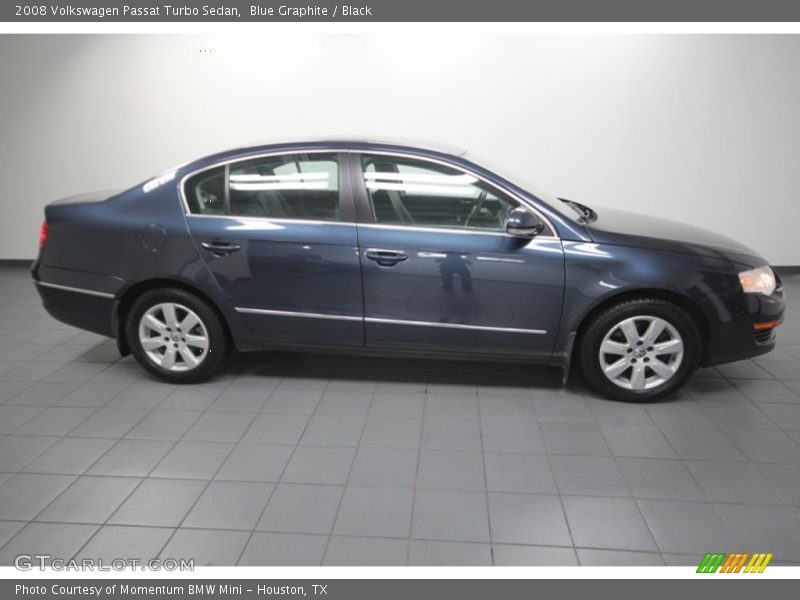 Blue Graphite / Black 2008 Volkswagen Passat Turbo Sedan