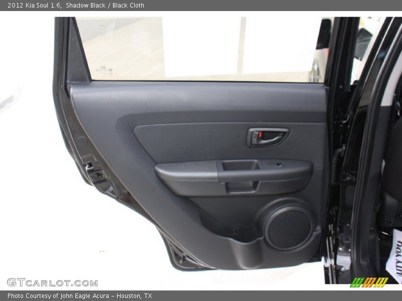 Shadow Black / Black Cloth 2012 Kia Soul 1.6