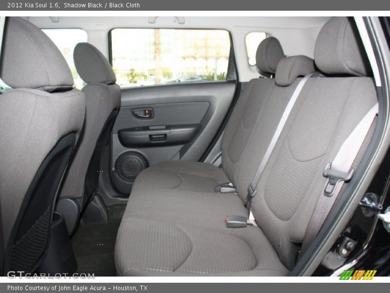Shadow Black / Black Cloth 2012 Kia Soul 1.6