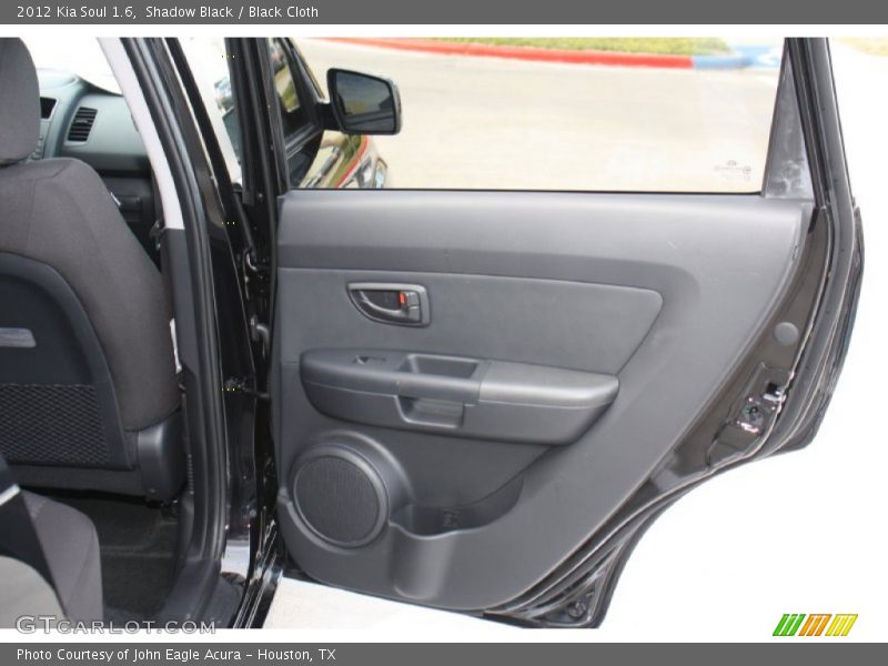 Shadow Black / Black Cloth 2012 Kia Soul 1.6