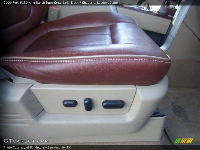 Black / Chaparral Leather/Camel 2009 Ford F150 King Ranch SuperCrew 4x4