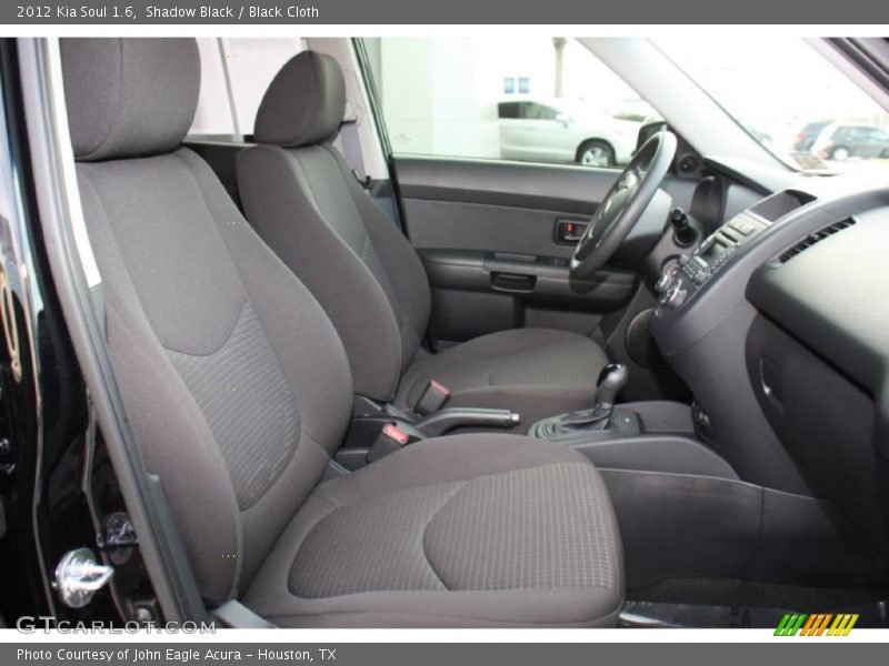 Shadow Black / Black Cloth 2012 Kia Soul 1.6