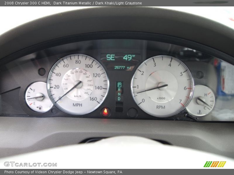  2008 300 C HEMI C HEMI Gauges