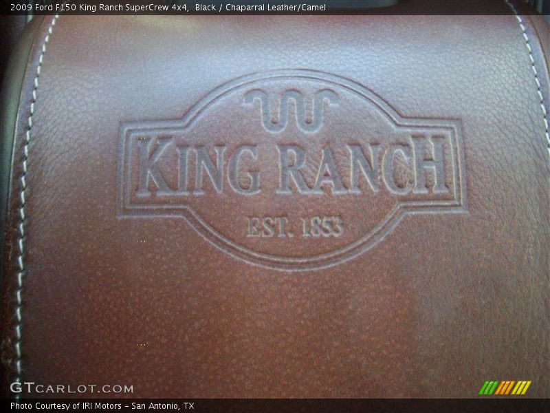 Black / Chaparral Leather/Camel 2009 Ford F150 King Ranch SuperCrew 4x4