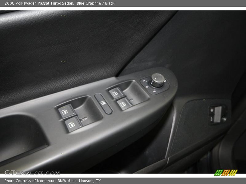 Blue Graphite / Black 2008 Volkswagen Passat Turbo Sedan