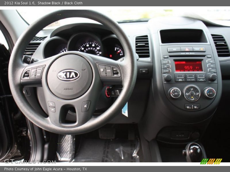 Shadow Black / Black Cloth 2012 Kia Soul 1.6