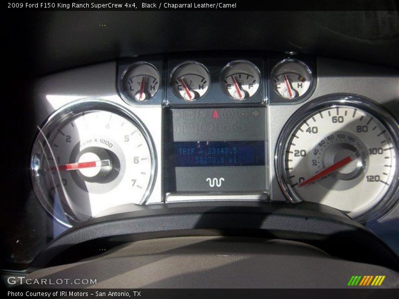 Black / Chaparral Leather/Camel 2009 Ford F150 King Ranch SuperCrew 4x4