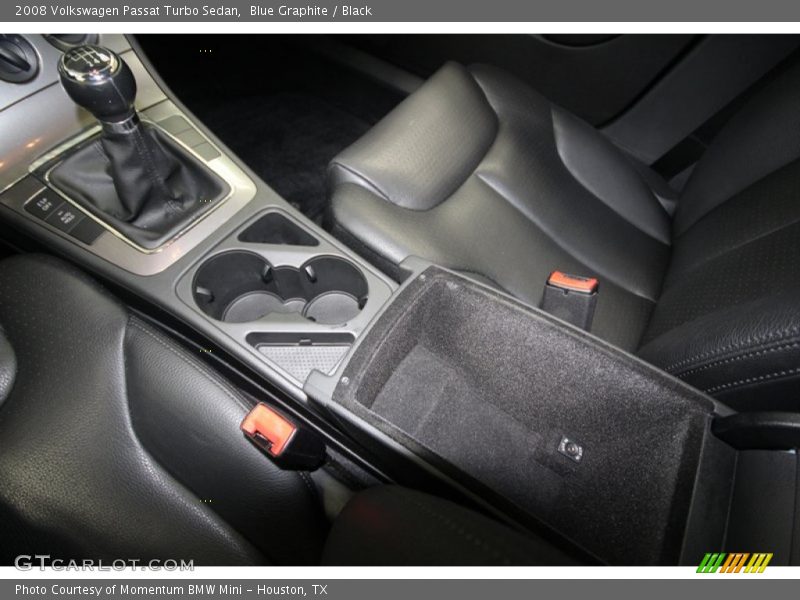 Blue Graphite / Black 2008 Volkswagen Passat Turbo Sedan