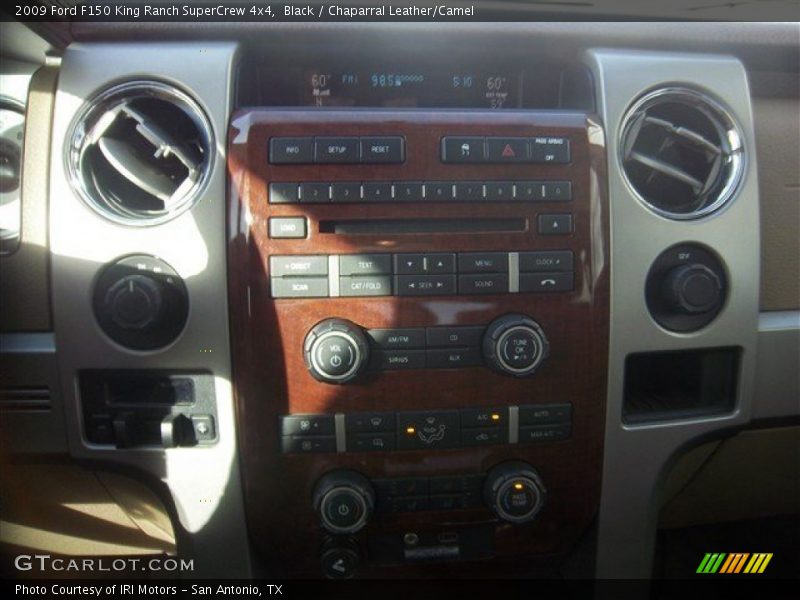 Black / Chaparral Leather/Camel 2009 Ford F150 King Ranch SuperCrew 4x4
