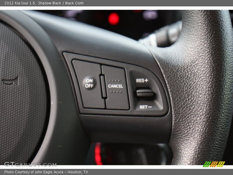 Shadow Black / Black Cloth 2012 Kia Soul 1.6