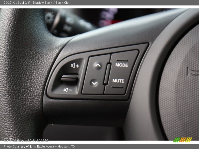 Shadow Black / Black Cloth 2012 Kia Soul 1.6