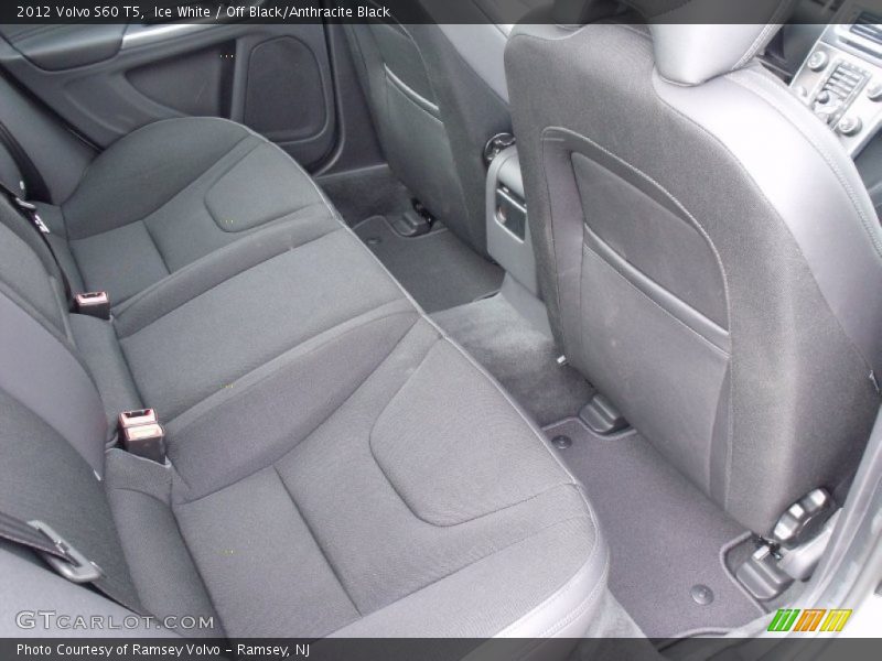 Ice White / Off Black/Anthracite Black 2012 Volvo S60 T5