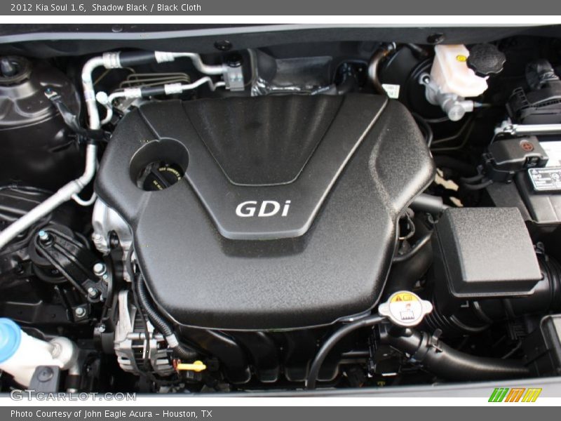Shadow Black / Black Cloth 2012 Kia Soul 1.6