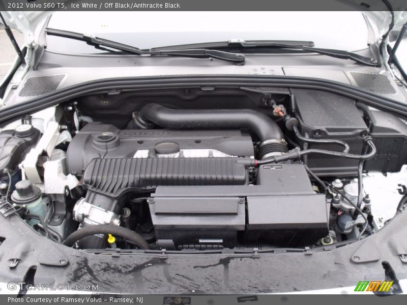 Ice White / Off Black/Anthracite Black 2012 Volvo S60 T5