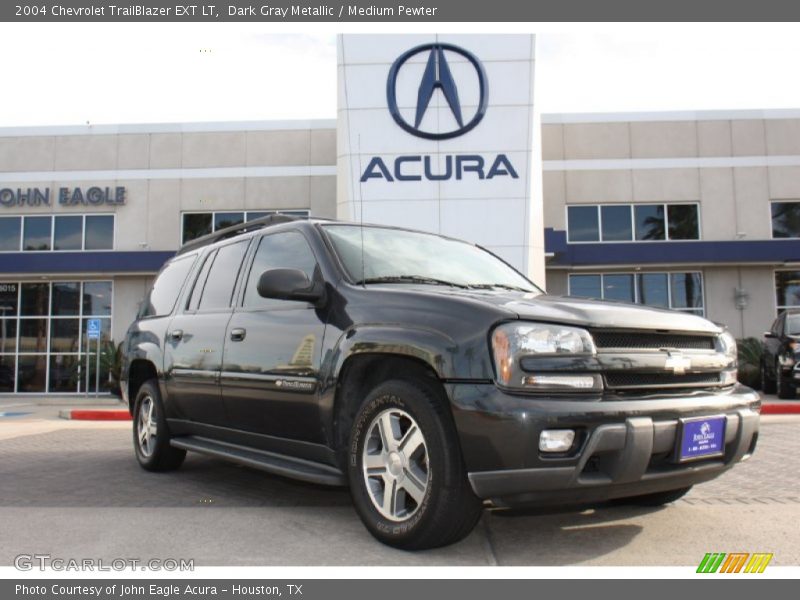 Dark Gray Metallic / Medium Pewter 2004 Chevrolet TrailBlazer EXT LT