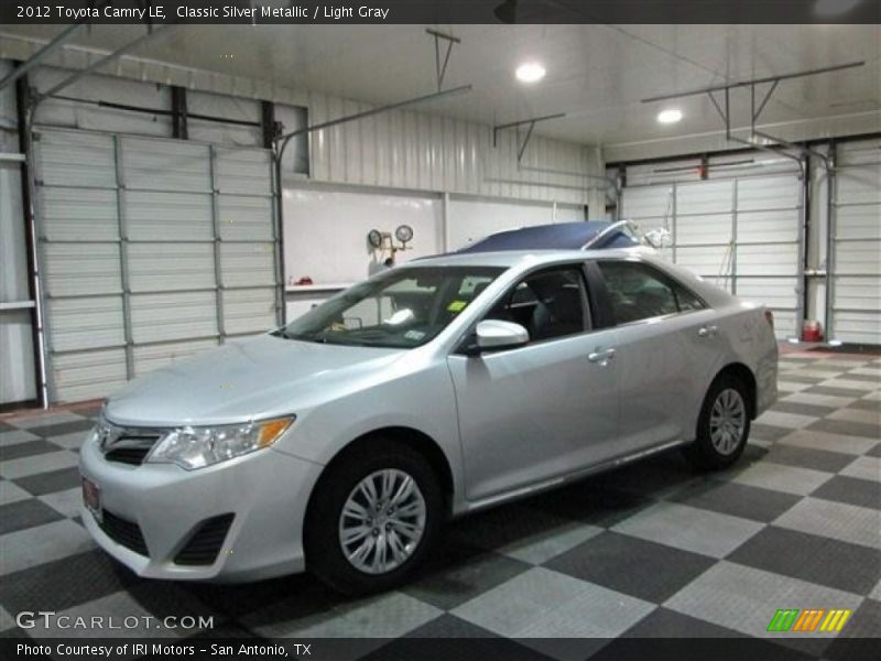 Classic Silver Metallic / Light Gray 2012 Toyota Camry LE