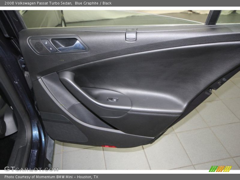Blue Graphite / Black 2008 Volkswagen Passat Turbo Sedan