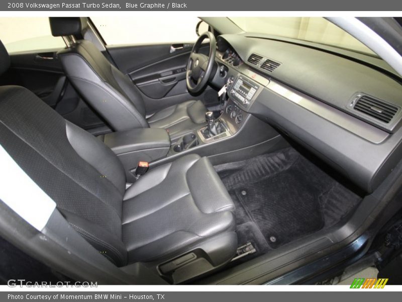 Blue Graphite / Black 2008 Volkswagen Passat Turbo Sedan