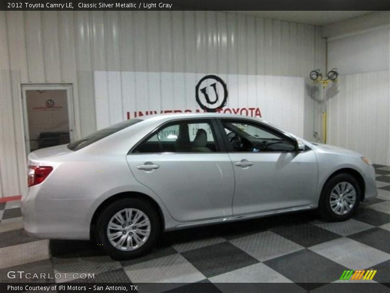 Classic Silver Metallic / Light Gray 2012 Toyota Camry LE
