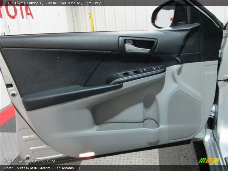 Classic Silver Metallic / Light Gray 2012 Toyota Camry LE