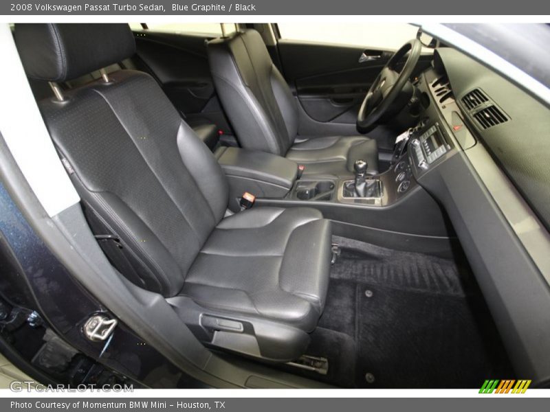 Front Seat of 2008 Passat Turbo Sedan