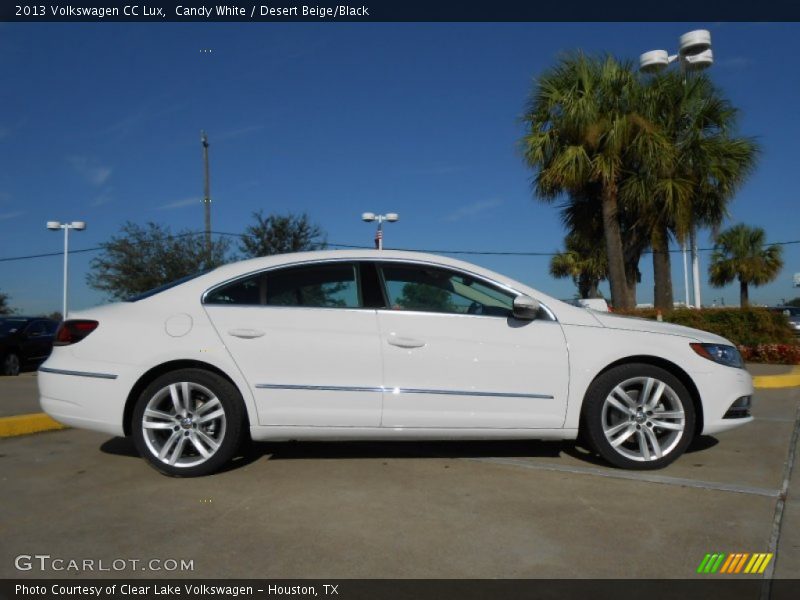 Candy White / Desert Beige/Black 2013 Volkswagen CC Lux